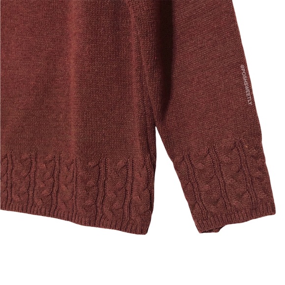 Misslook Mockneck Cable Knit Sweater - Picture 3 of 10